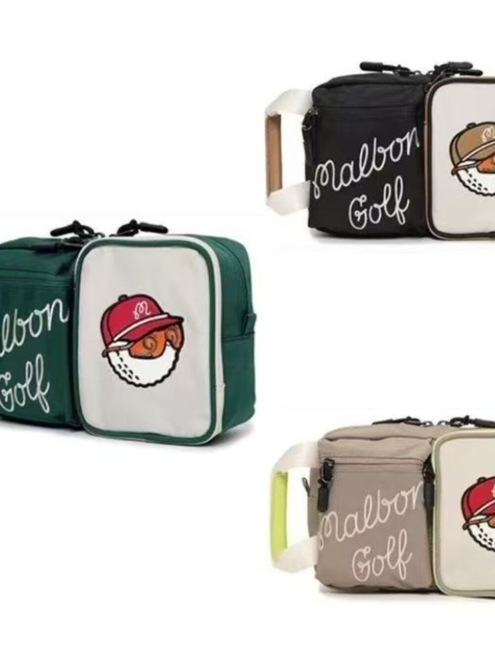 Malbon Golf Handbag Multifunctional Waterproof Clutch Bag Unisex